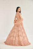 PEACH LEHENGA