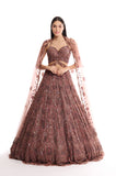 muave lehenga surabhi chopra