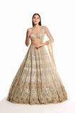 ivory lehenga