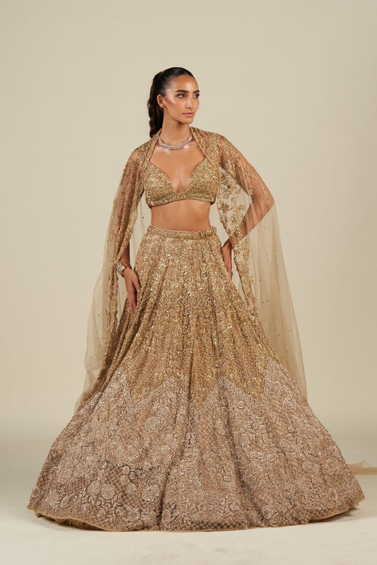 SITARA OMBRE LEHENGA