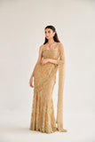 NAAZ GOLD SAREE