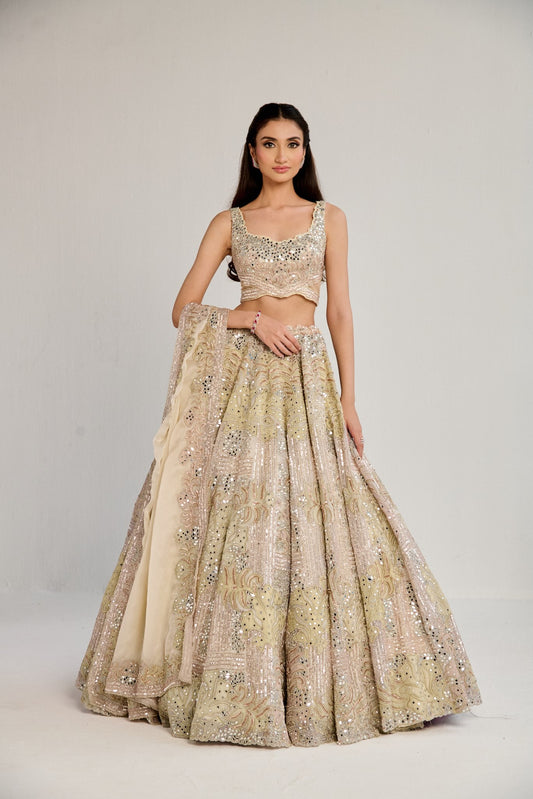 MULTICOLOR LEHENGA