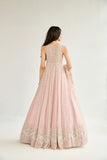 BLUSH PINK ANARKALI SUIT