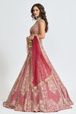 ISHQ RED BRIDAL LEHENGA