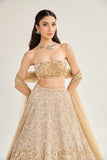 ZARA GOLD OMBRE LEHENGA