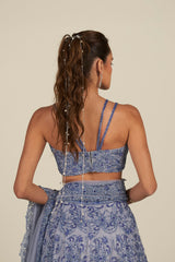 BLUE LEHENGA