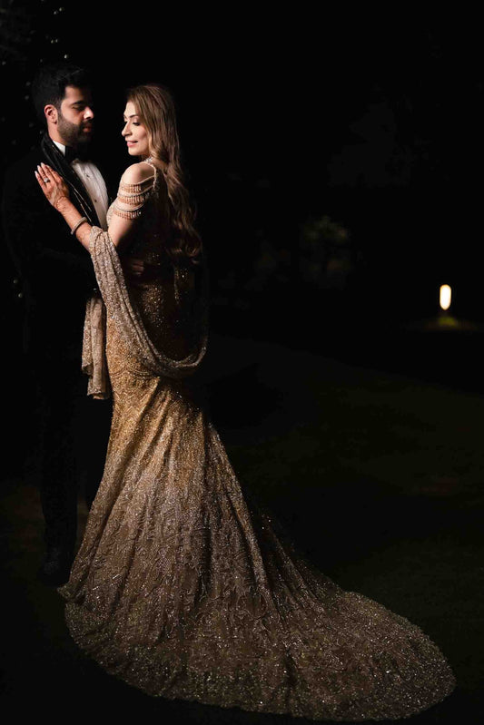 SURABHI CHOPRA BRIDAL FISHCUT