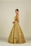 NEON YELLOW LEHENGA