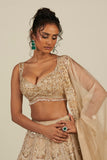 IVORY GOLD LEHENGA