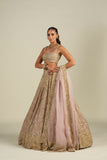 LAVENDER GOLD LEHENGA