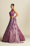 LILAC OMBRE LEHENGA