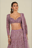 LAVENDER LEHENGA