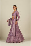 LAVENDER LEHENGA