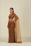 RUST SAREE
