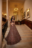 brown wedding bridal surabhi chopra