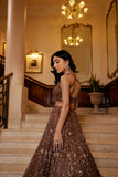 brown bridal surabhi chopra
