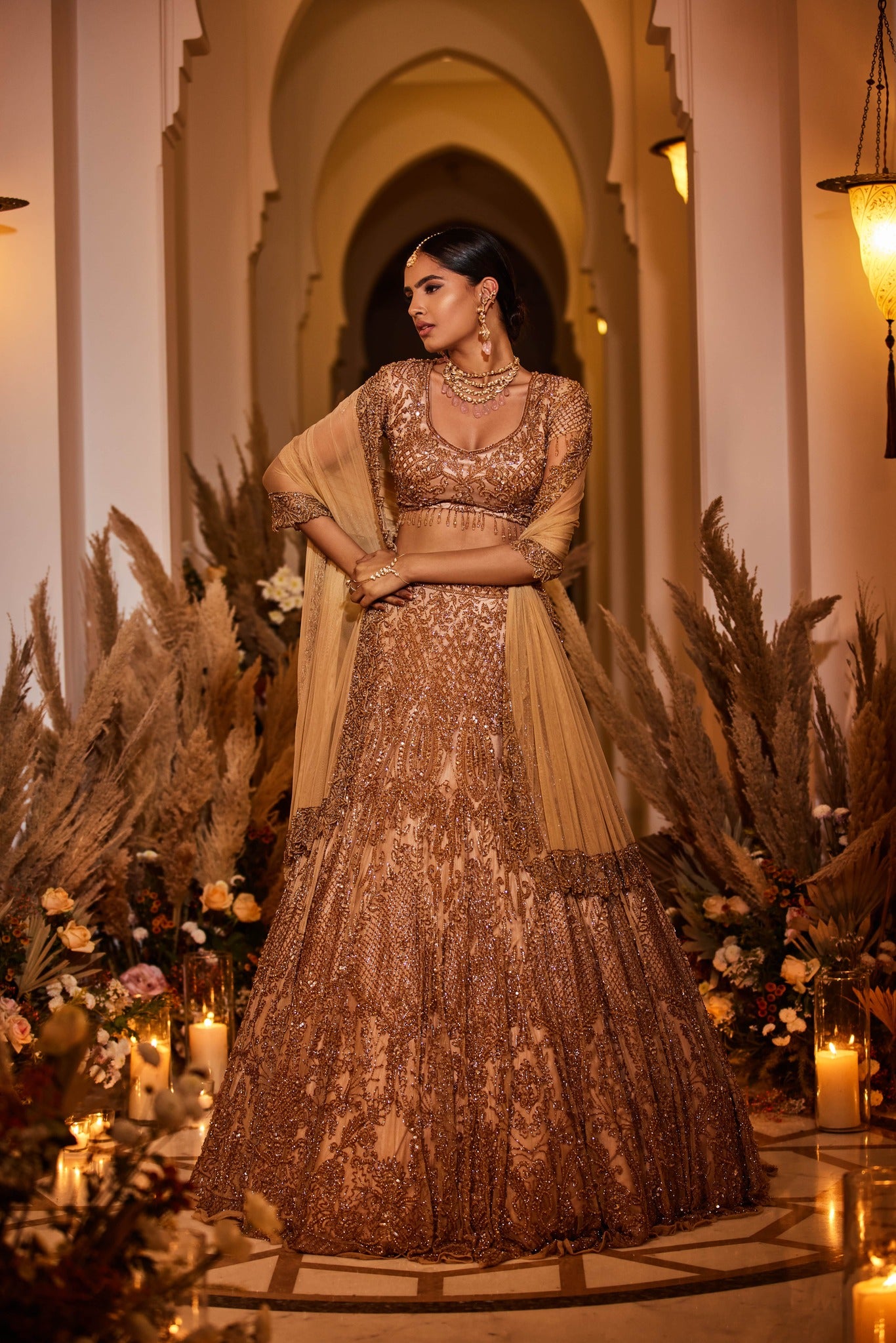 wedding reception lehenga