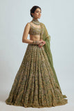 RIVA GREEN LEHENGA