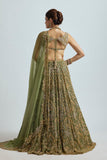 RIVA GREEN LEHENGA
