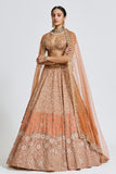 FIZA RUST LEHENGA