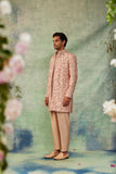 PEACH SHERWANI