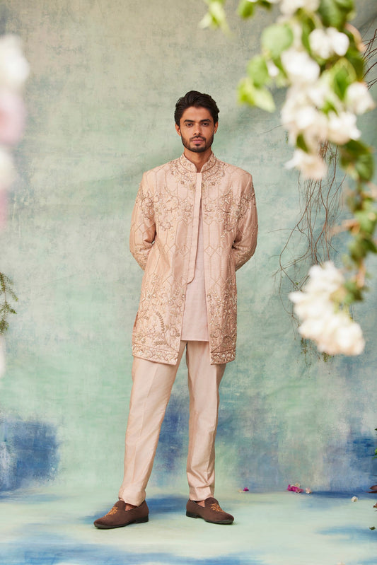 ROSE GOLD SHERWANI