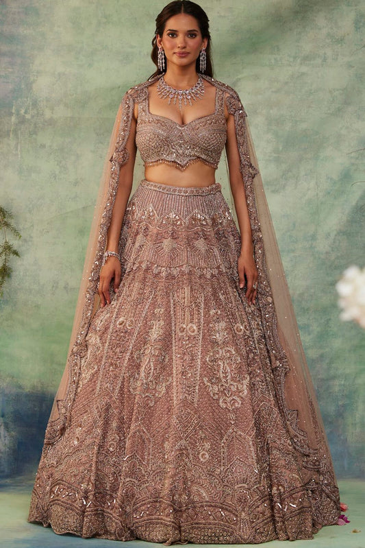 KASHISH DUSTY PINK LEHENGA