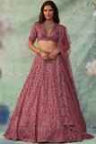 DUSTY PINK LEHENGA