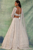 WHITE PEARL LEHENGA