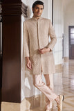 IVORY THREADWORK SHERWANI