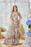 MULTI COLORED GHARARA