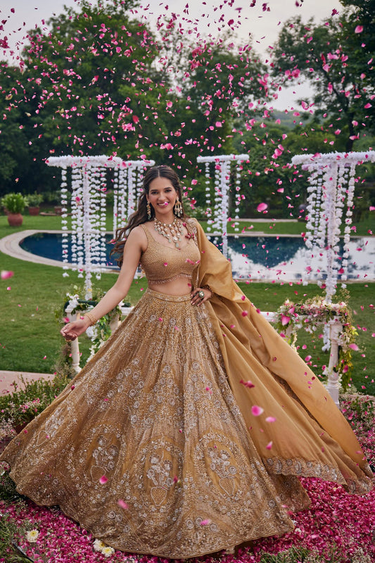 SUNFLOWER LEHENGA