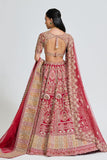 MIRA RED BRIDAL LEHENGA