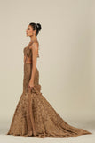 BROWN GOLD OMBRE FISCHUT