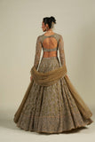 FIZA GREEN LEHENGA