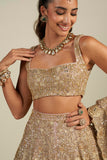 LAVENDER GOLD LEHENGA