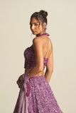 LILAC OMBRE LEHENGA
