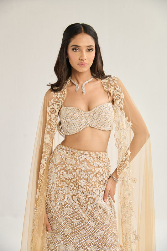 NUDE IVORY FISHCUT